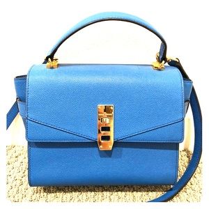 Henri Bendel Uptown Satchel - Blue